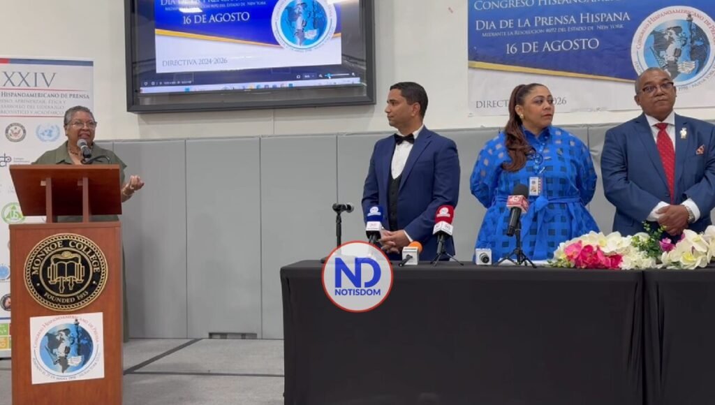 NOTISDOM FOTOS PF2024 52 Congreso Hispanoamericano celebra II aniversario del "Día de la Prensa Hispana en NY"