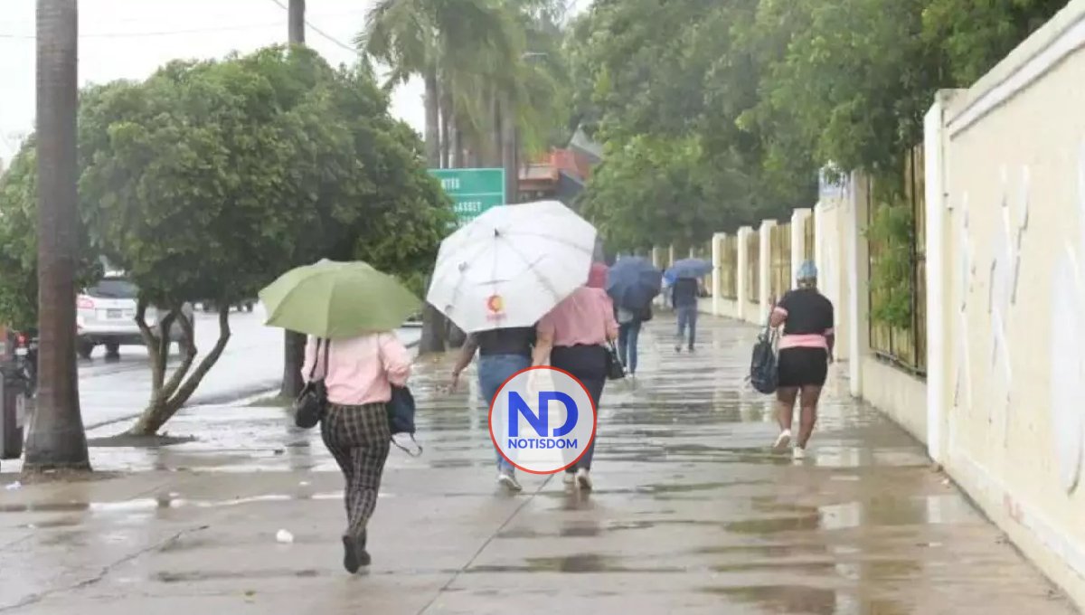 Onda tropical seguirá provocando aguaceros en varias provincias del país