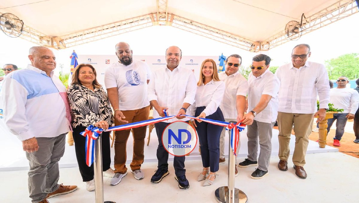 Banreservas remoza estadio de softball de San Luis y parque SPM 2 Banreservas remoza estadio de softball de San Luis y parque SPM