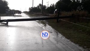 Tornado deja a oscuras zonas de tres provincias del Suroeste