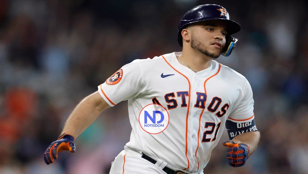 El dominicano Yainer Díaz, el as bajo la manga en el éxito de los Astros