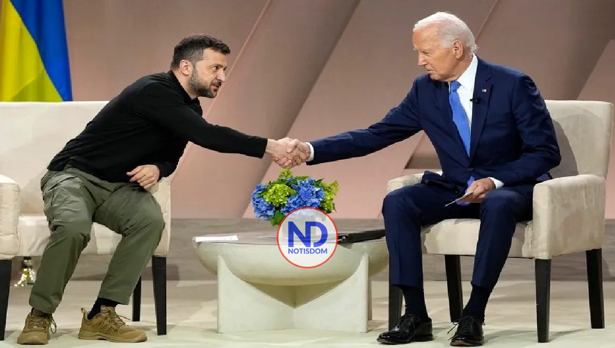 Zelenski presentará un plan a Biden para poner fin a la guerra