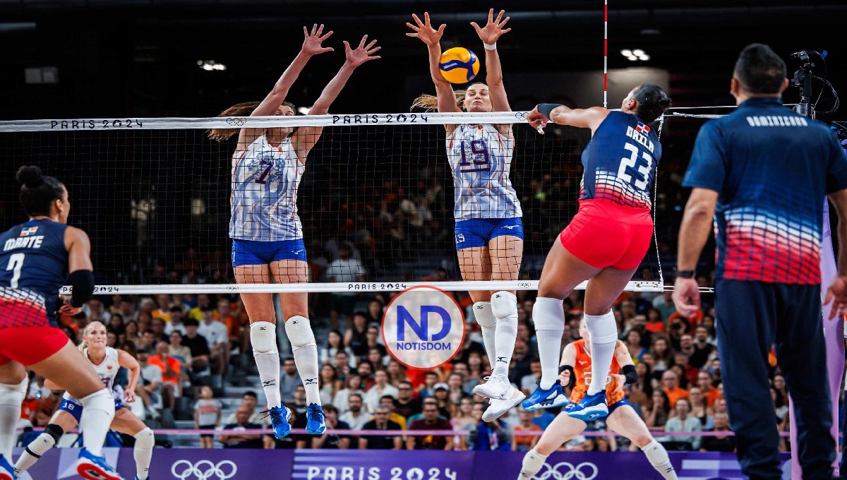 RD vence Países Bajos y avanza cuartos final en JJ. OO. 2 voleibol en los Juegos Olímpicos de París