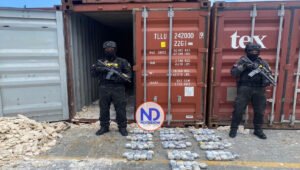 DNCD ocupa  117 paquetes de cocaína en el puerto Caucedo