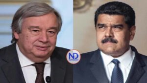 Guterres expresa a Maduro su preocupación por la violencia