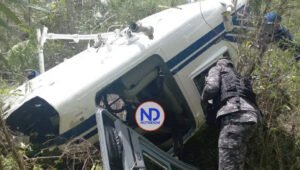 Cae helicóptero en Santiago Rodríguez; reportan heridos