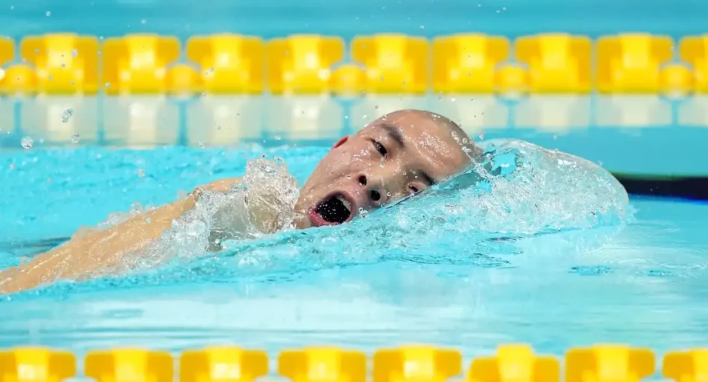 Jincheng Guo 2 Jincheng Guo, el nadador chino de 23 años sin brazos que está causando sensación