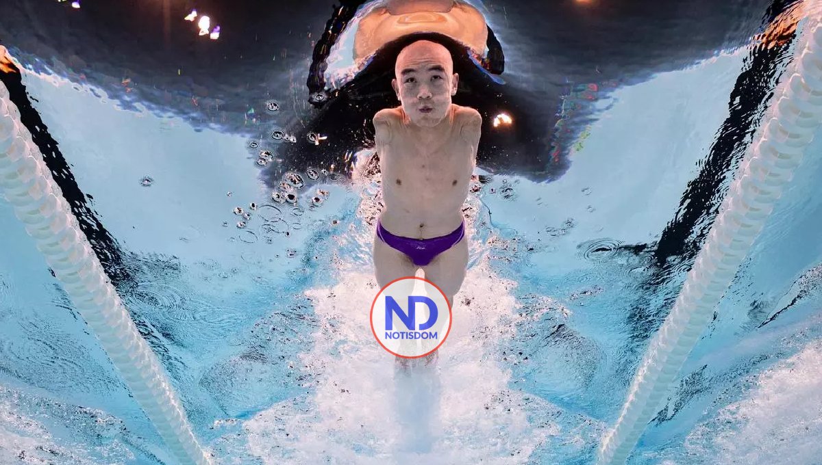 Jincheng Guo, el nadador chino de 23 años sin brazos que está causando sensación