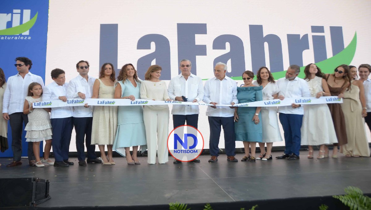Abinader encabeza inauguración de tercera refinería de La Fabril en Santiago