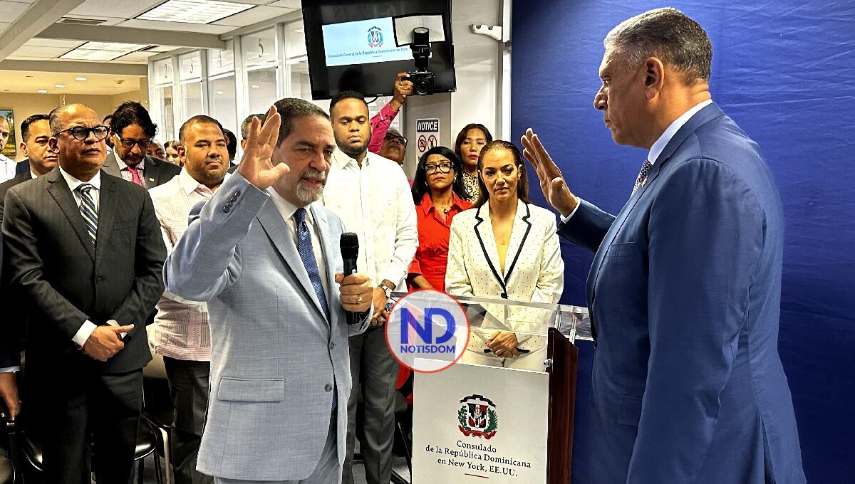 Jesús «Chu» Vásquez asume como nuevo cónsul de RD en Nueva York