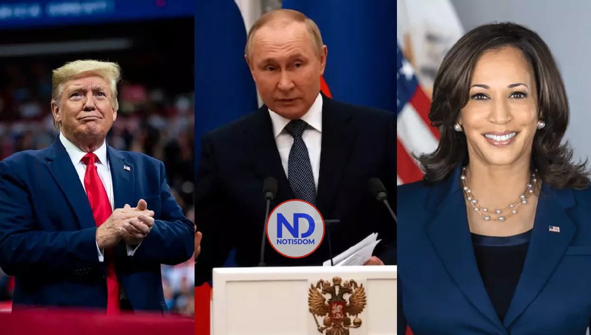 Harris asegura que, si fuera por Trump, Putin ya estaría en Kiev