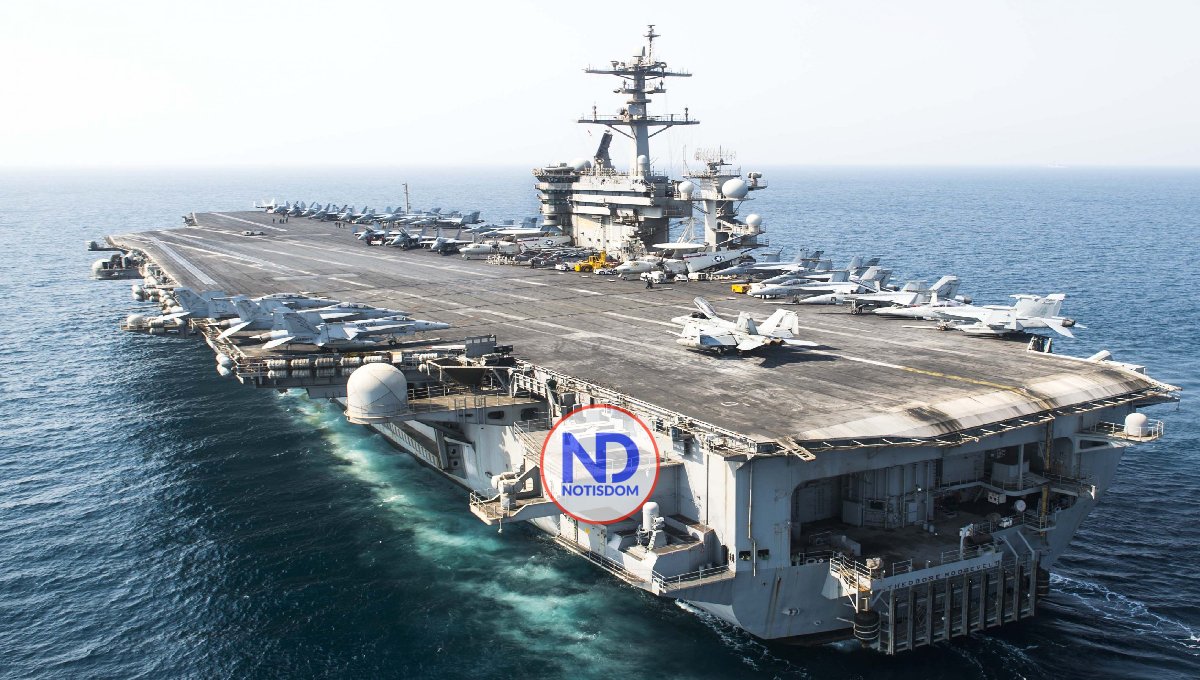 EEUU retira el portaaviones Theodore Roosevelt de Oriente