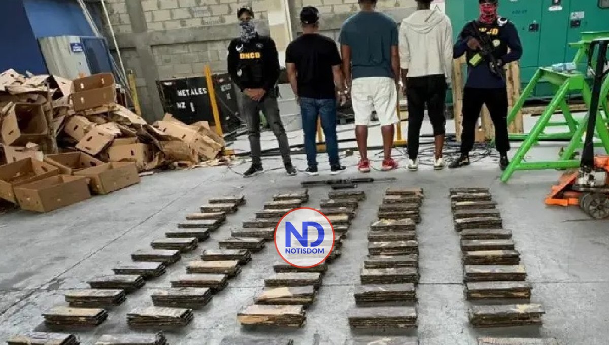 Autoridades se incautan de 104 kilos cocaína iban para Holanda