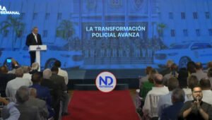 Abinader: Reforma policial uno de principales pilares del Gobierno
