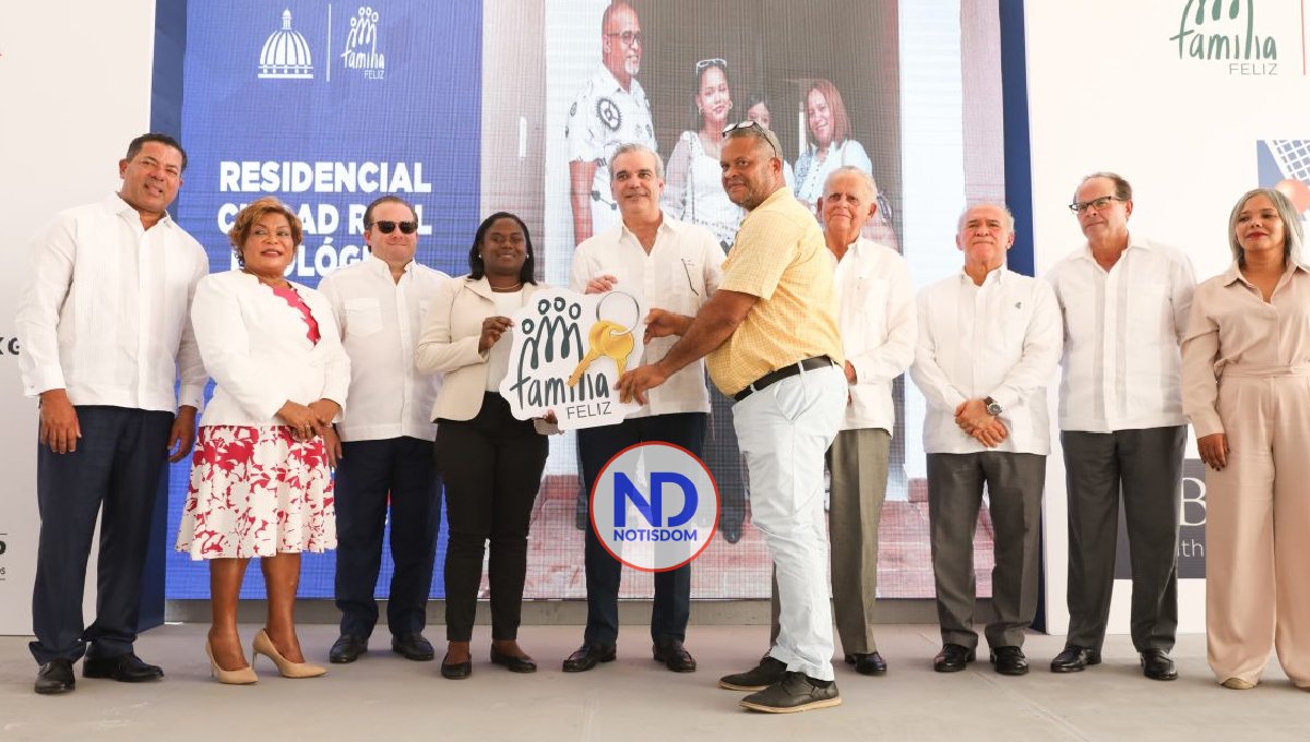 Abinader entrega 700 nuevos apartamentos y otras obras SDE