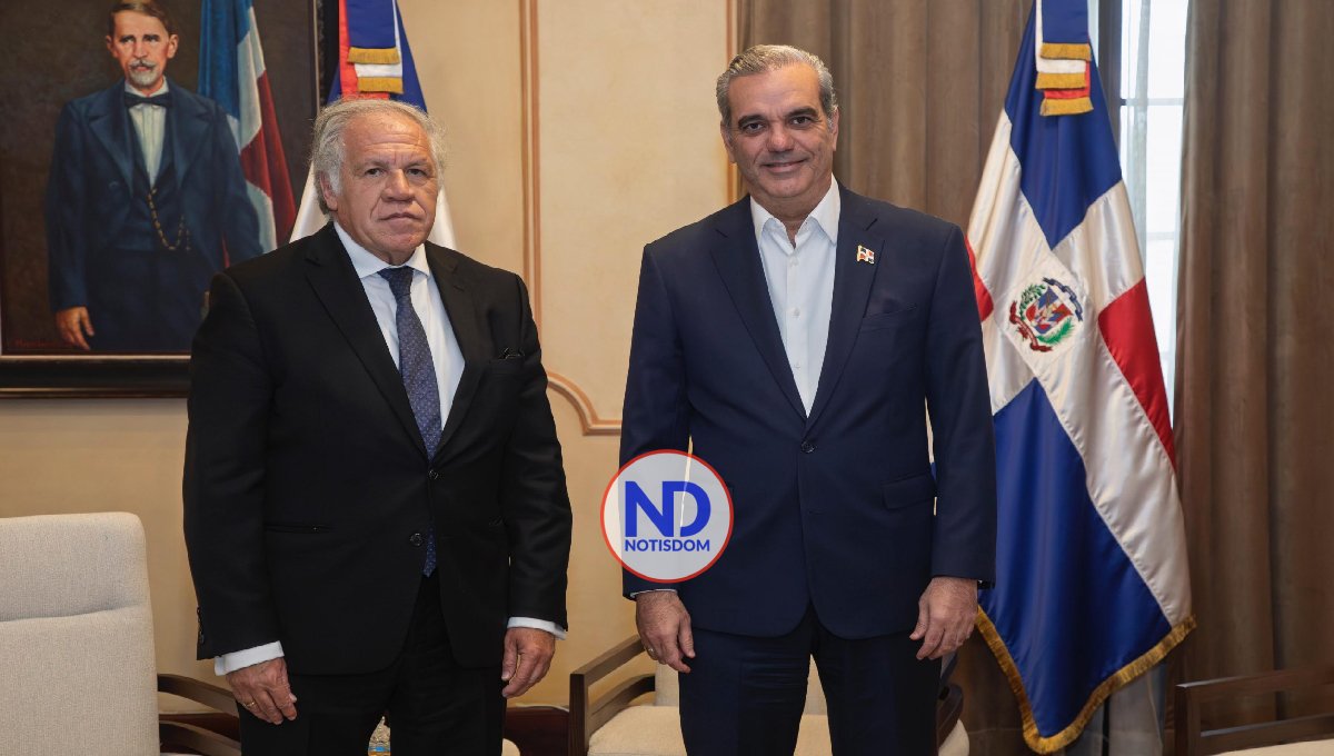 El Presidente Abinader recibe al Secretario General de la OEA 2 El Presidente Abinader recibe al Secretario General de la OEA