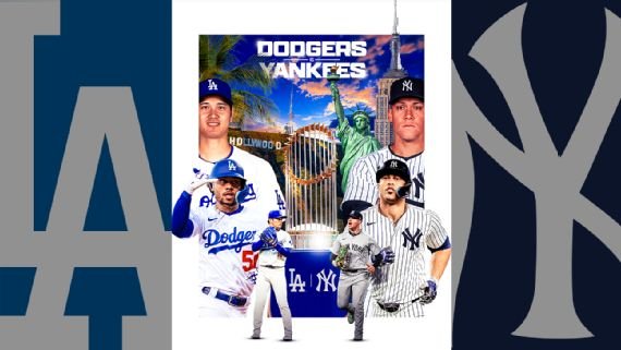 Dodgers y Yankees 1 Dodgers será el rival de los Yankees en épica Serie Mundial