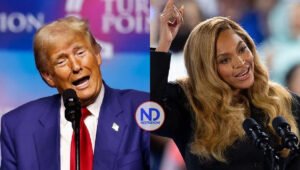 Trump arremete contra Beyoncé, la prensa y el voto anticipado en un mitin en Míchigan