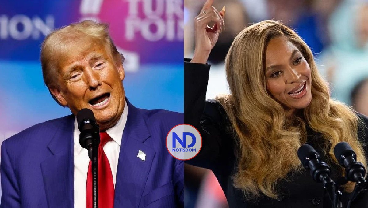 Trump arremete contra Beyoncé, la prensa y el voto anticipado en un mitin en Míchigan