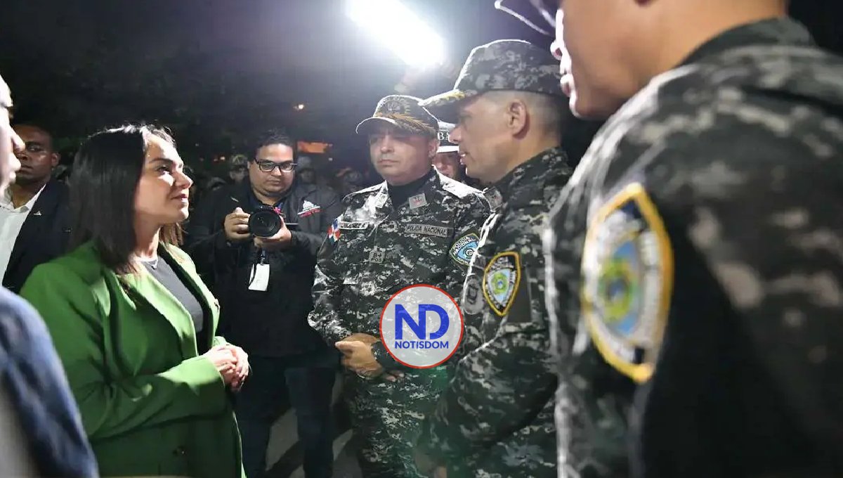 Faride Raful encabeza operación Garantía de Paz en Santiago