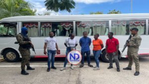 A la justicia 5 dominicanos por tráfico de indocumentados