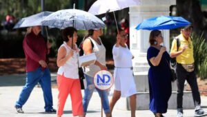 Pronostican aguaceros en algunas provincias; en la tarde ambiente soleado y caluroso