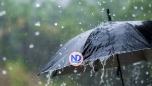 Vaguada asociada a una baja presión produce lluvias locales; temperaturas calurosas