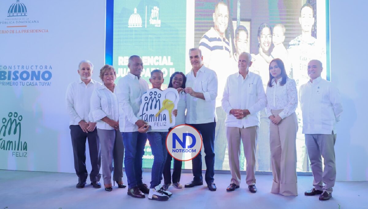 Presidente Abinader entrega 227 apartamentos en Sabana Perdida y otras obras importantes