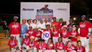 Distrito Nacional levanta el cetro de campeones del Nacional U8 de Fedom