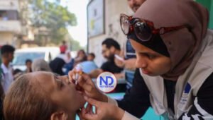 La OMS pospone la tercera fase de vacunación contra la polio en Gaza por el conflicto