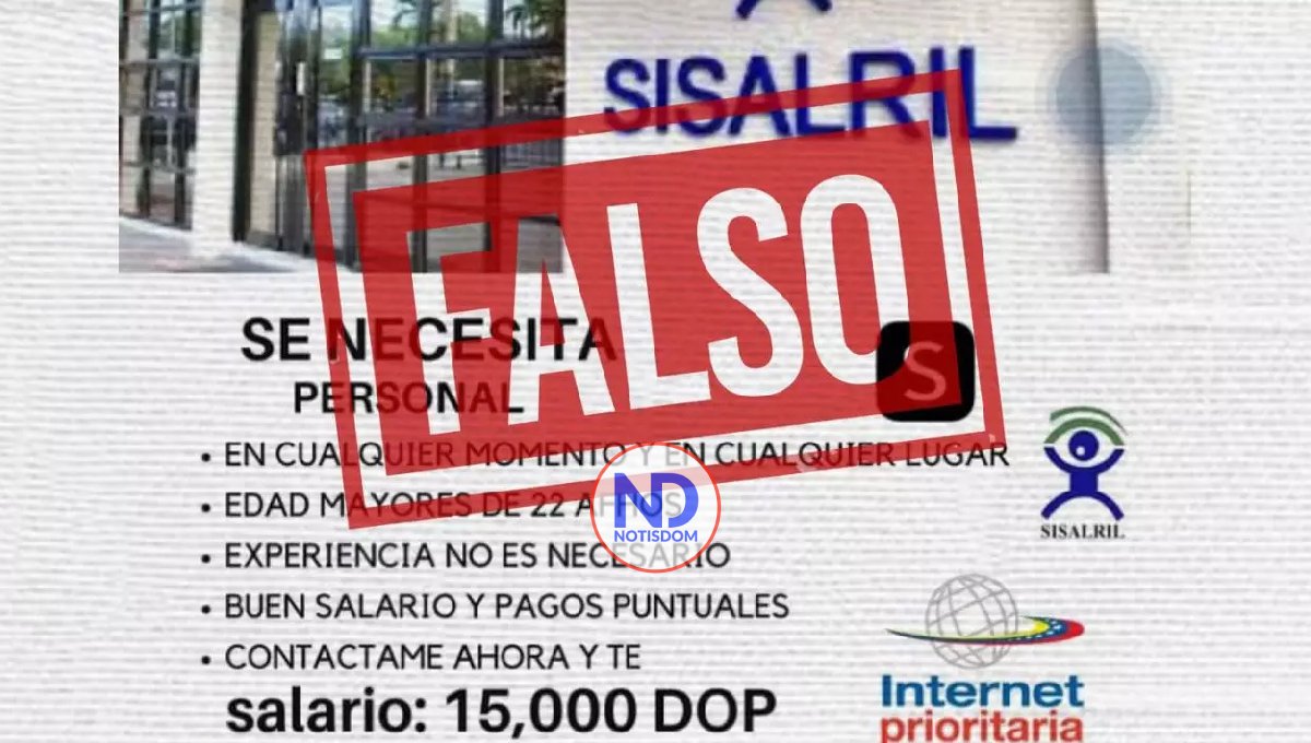 SISALRIL informa es falso anuncio que circula en redes sobre vacante de la entidad