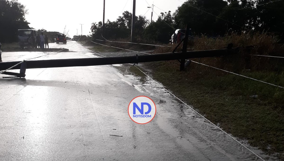 Tornado deja a oscuras zonas San Juan, Las Matas y Elías Piña
