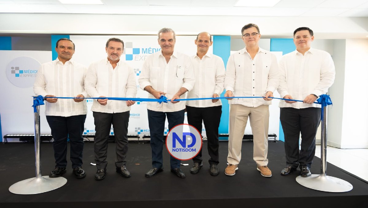 Abinader asiste a inauguración del centro ambulatorio Médico Express, en SDE
