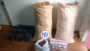 Apresan coronela del ERD por contrabando bebidas y cigarrillos