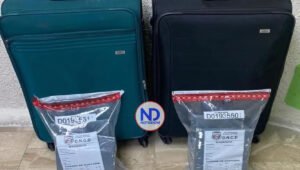 Dos colombianas detenidas con casi 6 kilos de supuesta cocaína