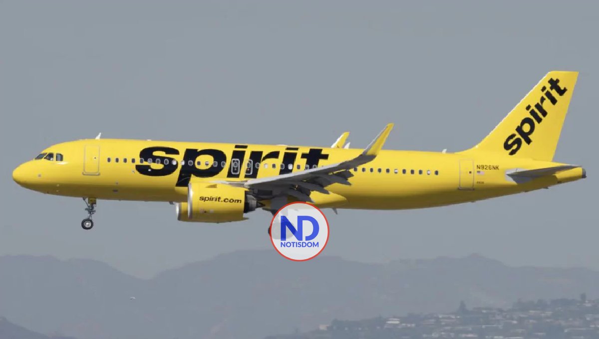Vuelo de Spirit Airlines con destino a Haití se ve obligado a desviarse a RD por tiroteo
