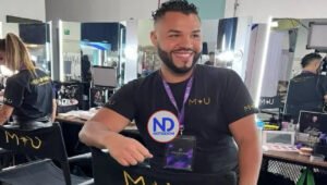 Maquillista dominicano Alix Durán se destaca en Miss Universo 2024