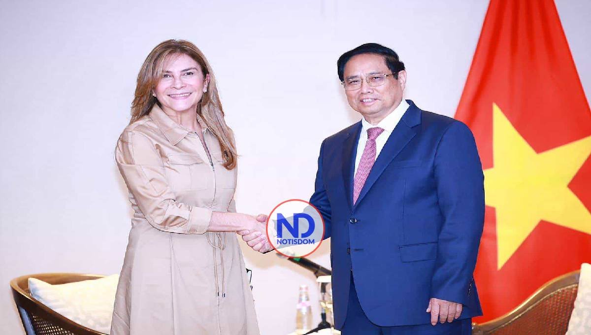 Carolina Mejía sostiene encuentro con el primer ministro de Vietnam