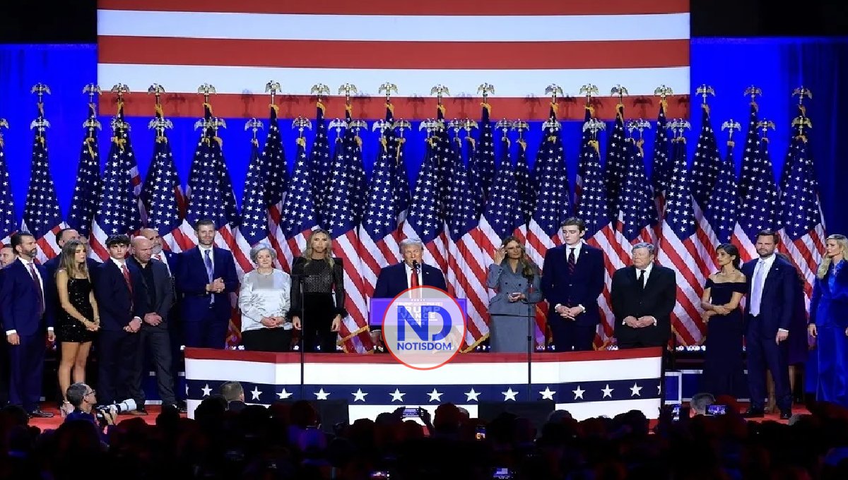 Trump gana presidencia EEUU, según proyecciones de medios