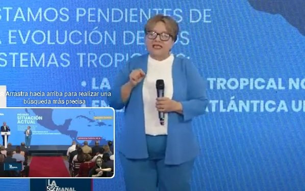 Gloria Ceballos Gobierno dominicano aplica plan de acción ante fenómenos