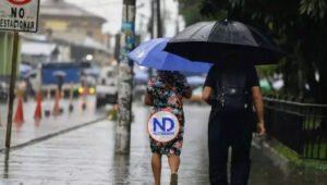 Las lluvias continuarán aunque menos frecuentes e intensas, según Indomet