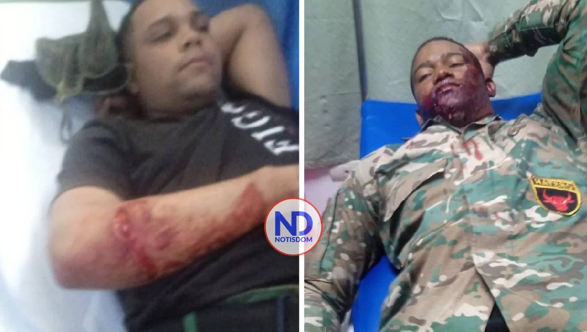 Haitianos agreden militares en Azua a pedradas y botellazos