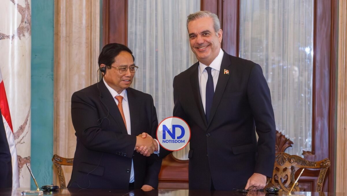 Gobierno dominicano firma acuerdos con Vietnam para cooperar en materia comercial y diplomática