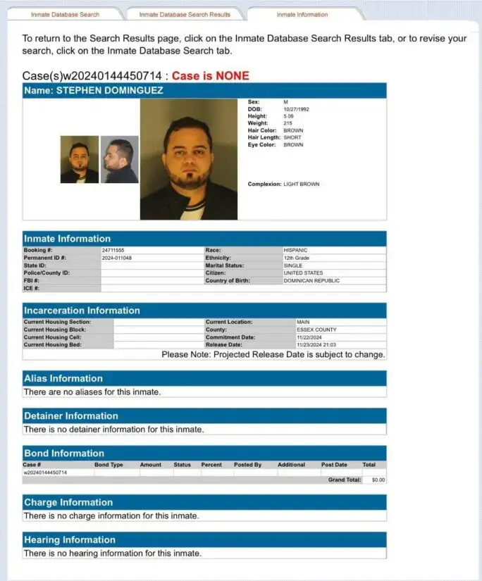 Coordinador Promese Cal: «Quienes me han acusado de corrupción tendrán que disculparse» 3 Stephen Dominguez doc detencion Coordinador Promese Cal: «Quienes me han acusado de corrupción tendrán que disculparse»