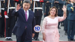 Boluarte y Xi inauguran megapuerto de Chancay