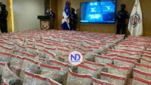 Decomisan 2.2 toneladas cocaína; mayor cargamento en historia RD