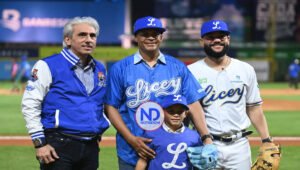 Licey rinde homenaje a Félix Sánchez