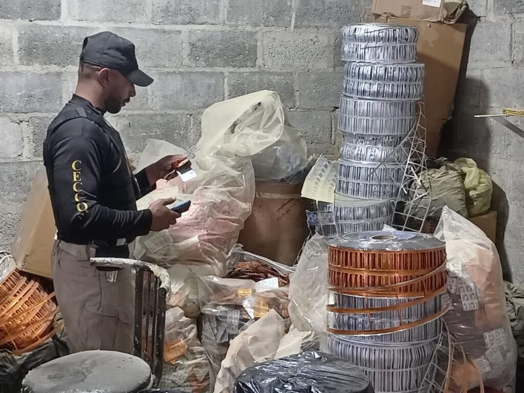 laboratorio clandestino Desmantelan laboratorio clandestino en Pedro Brand