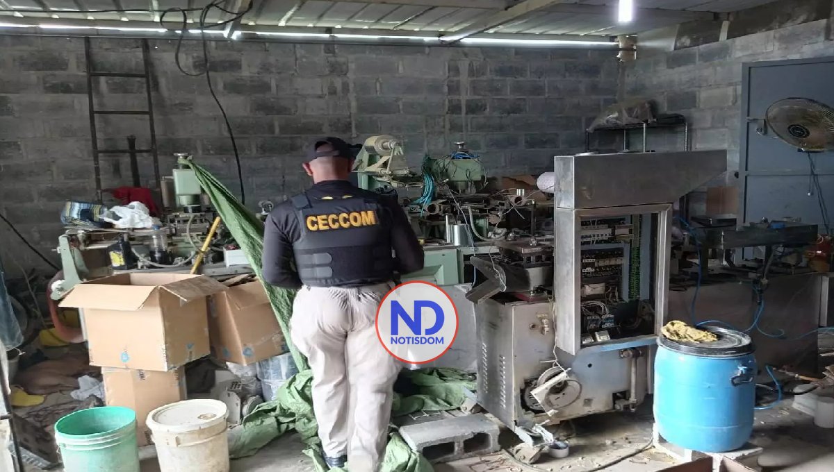 Desmantelan laboratorio clandestino en Pedro Brand