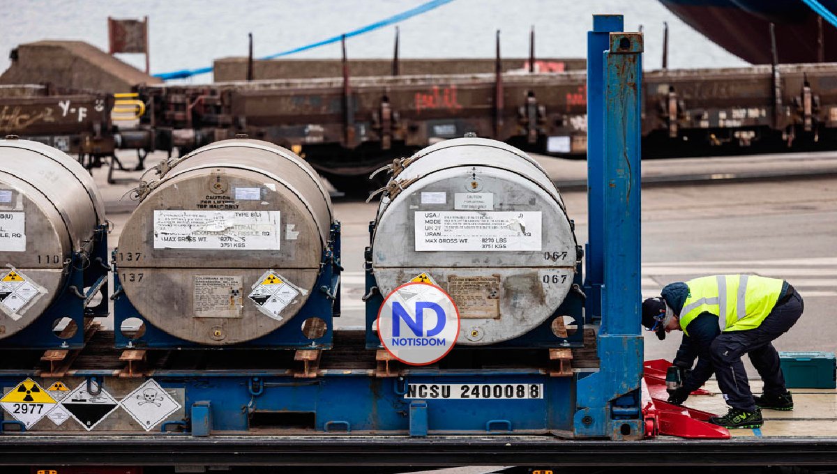 Rusia restringe exportaciones uranio hacia los Estados Unidos